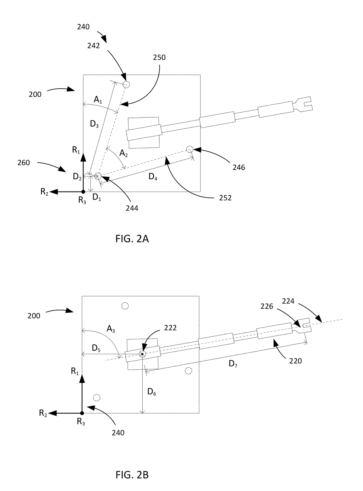 Determination of relative positions