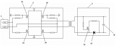 Drive and control circuit based on IGBT shaping