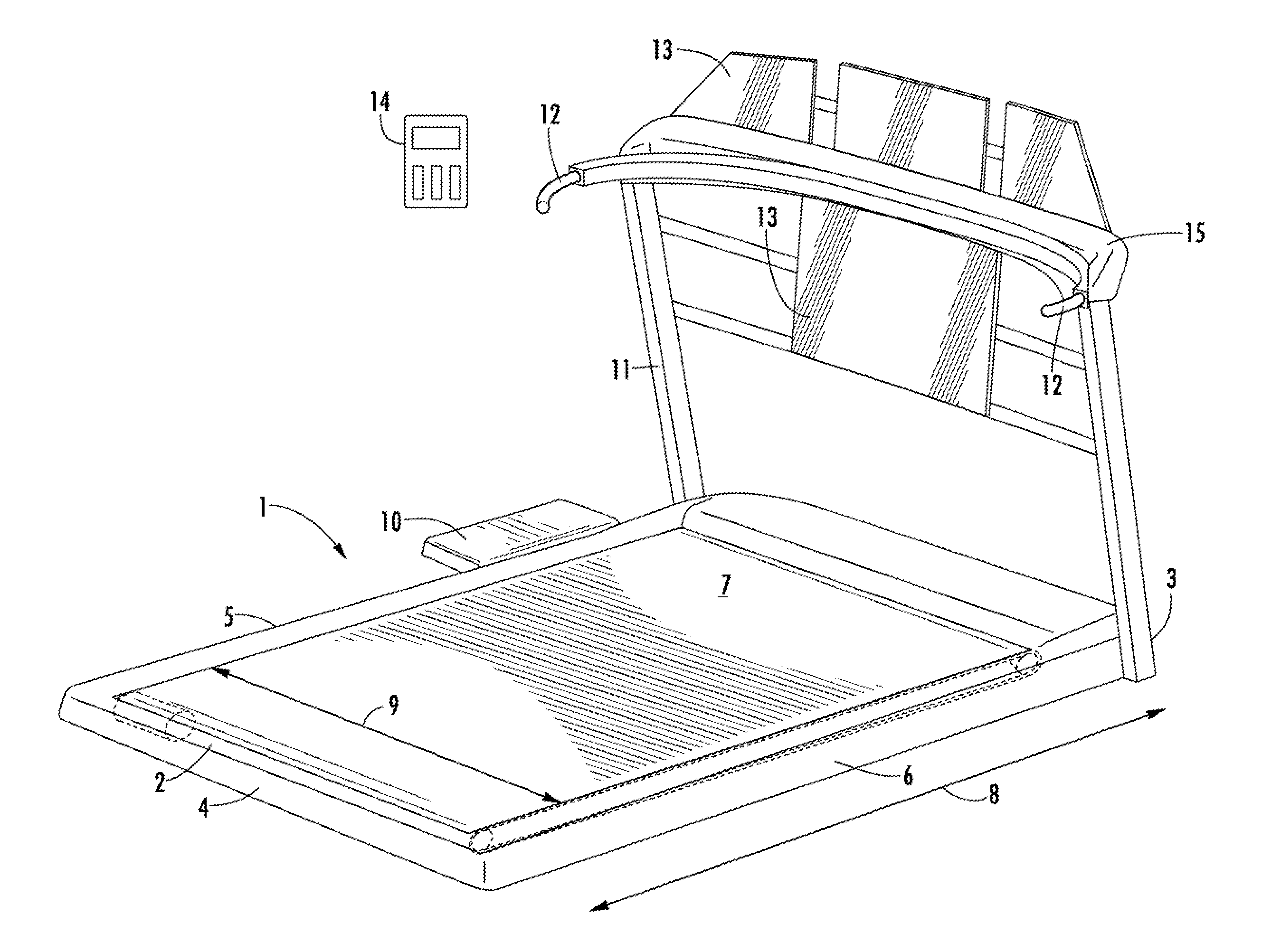 Moving portable dance floor