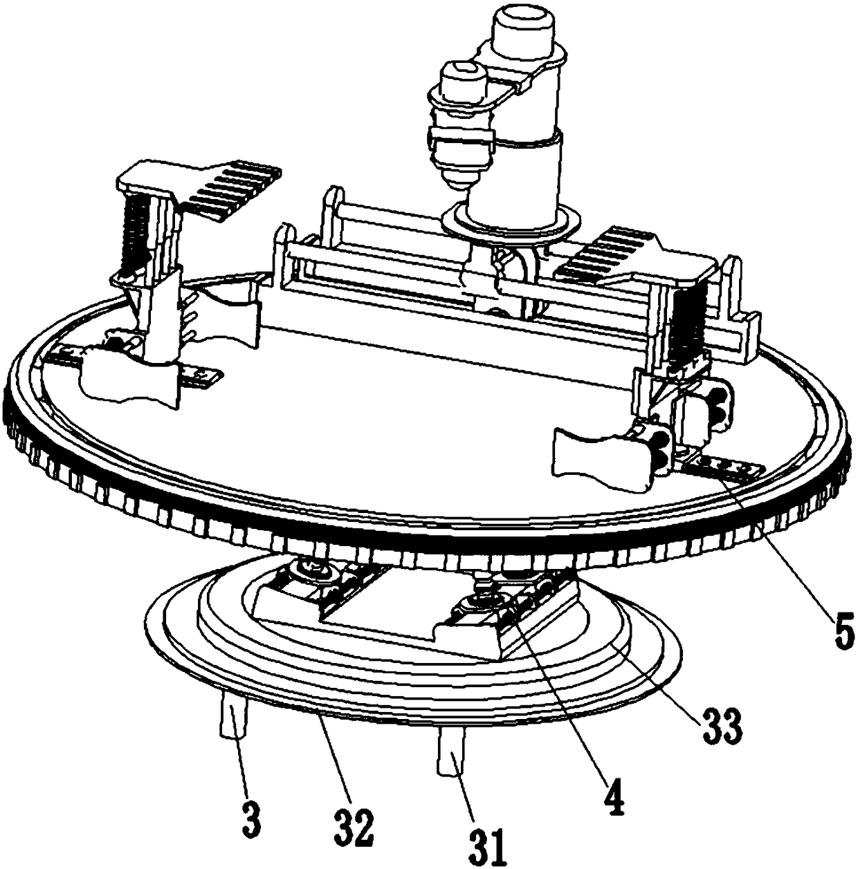 Water area working machine