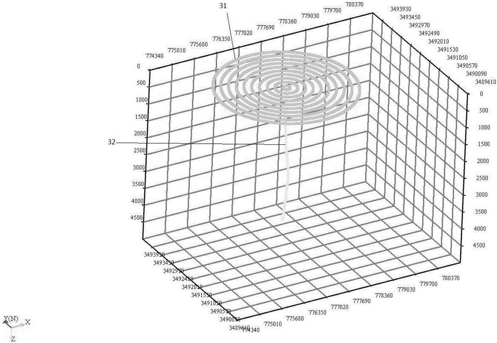 VSP-CDP stacking method and three-dimensional VSP coverage number calculation method