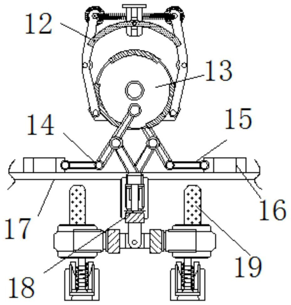 Vertical shaft type sand making device capable of fully crushing raw materials