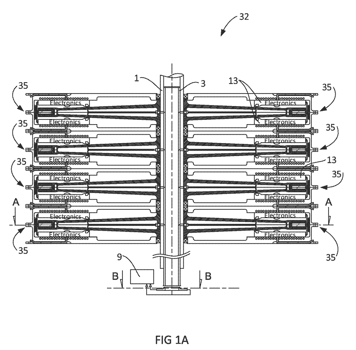 Electromagnetic distributed direct drive for aircraft