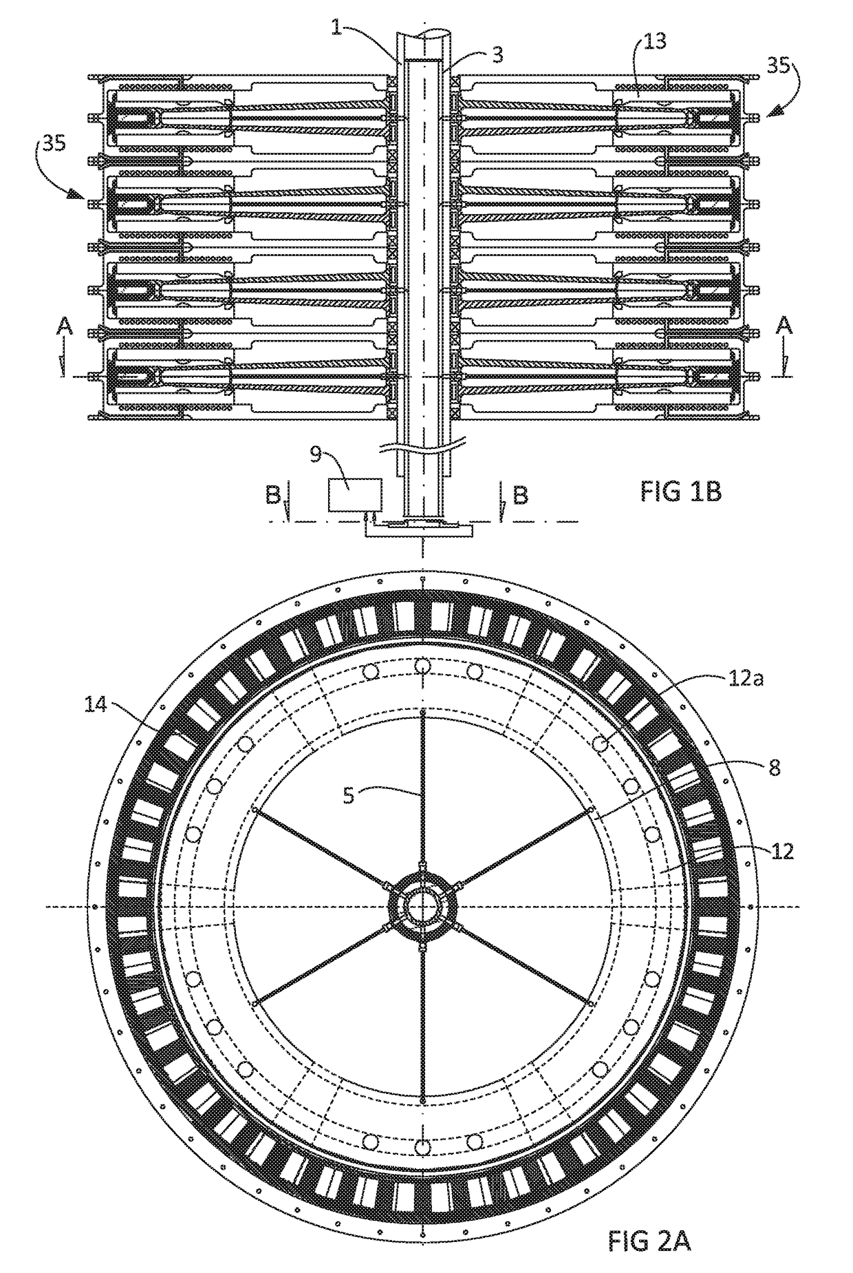 Electromagnetic distributed direct drive for aircraft