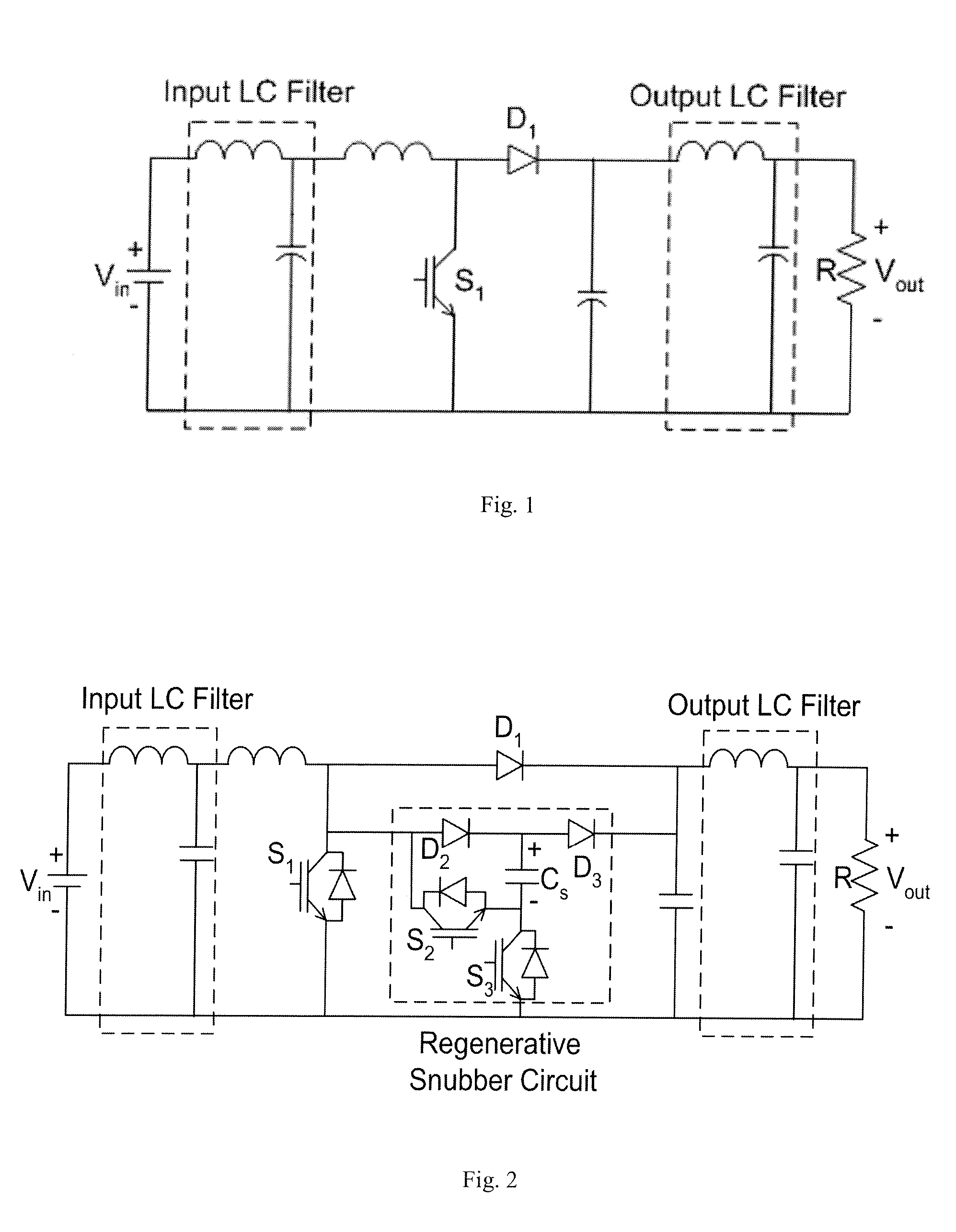 Capacitor-switched lossless snubber