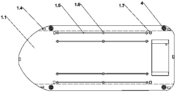 Efficient balance system for lifting ship and working method of system