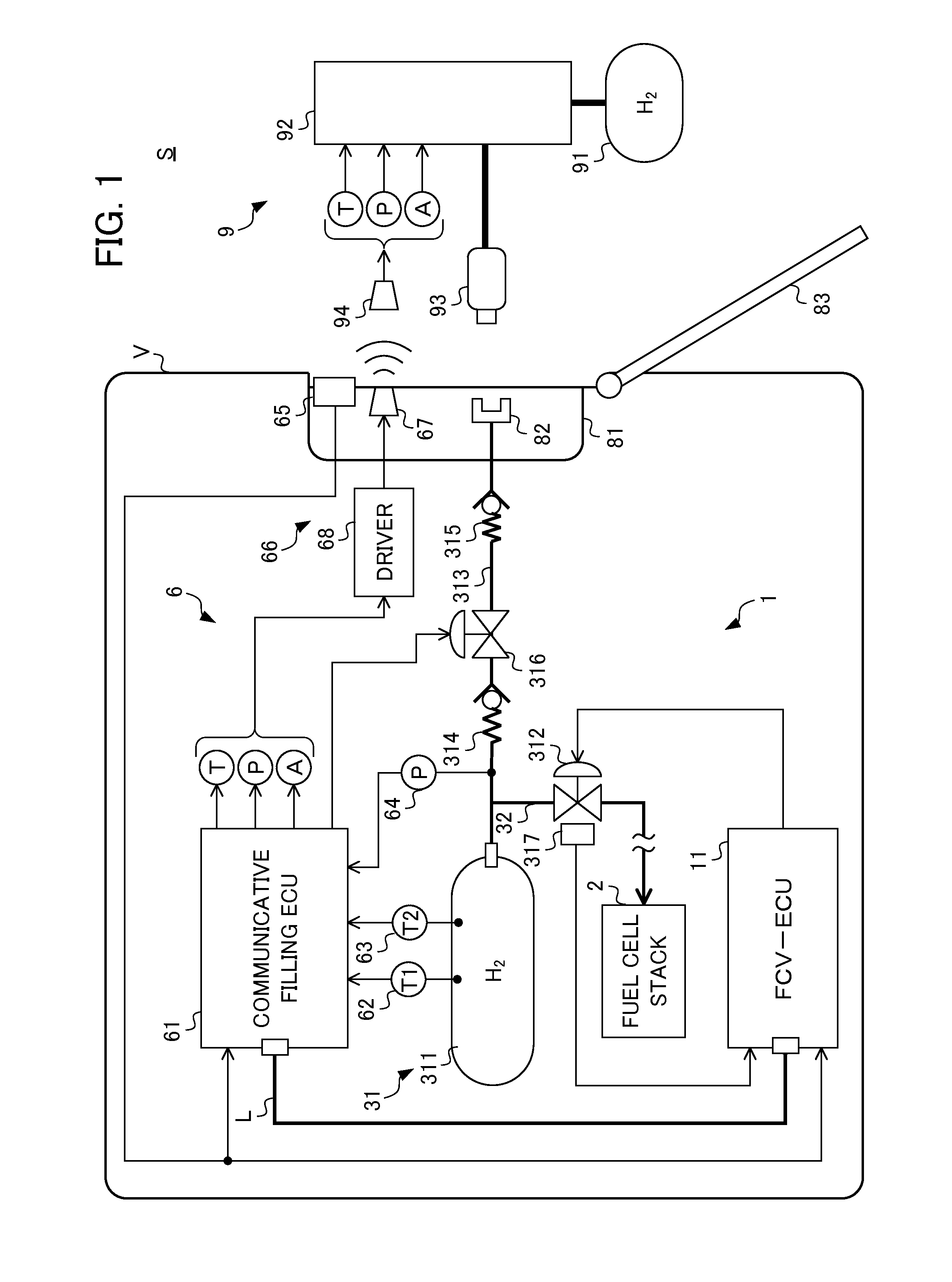 Fuel cell vehicle and moving body