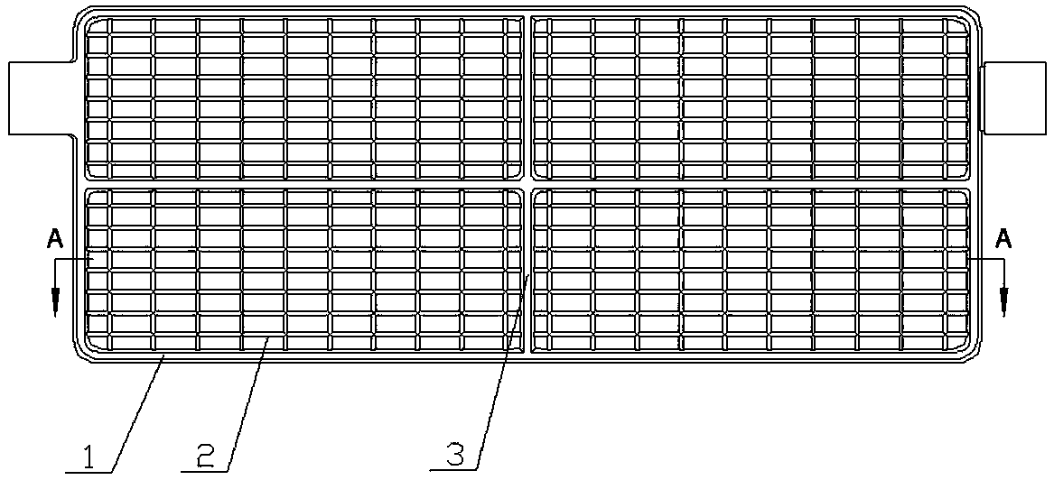 Lead-acid battery grid structure