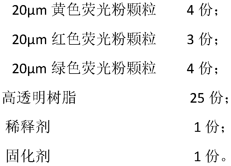 Gradient printing ink and gradient printing method