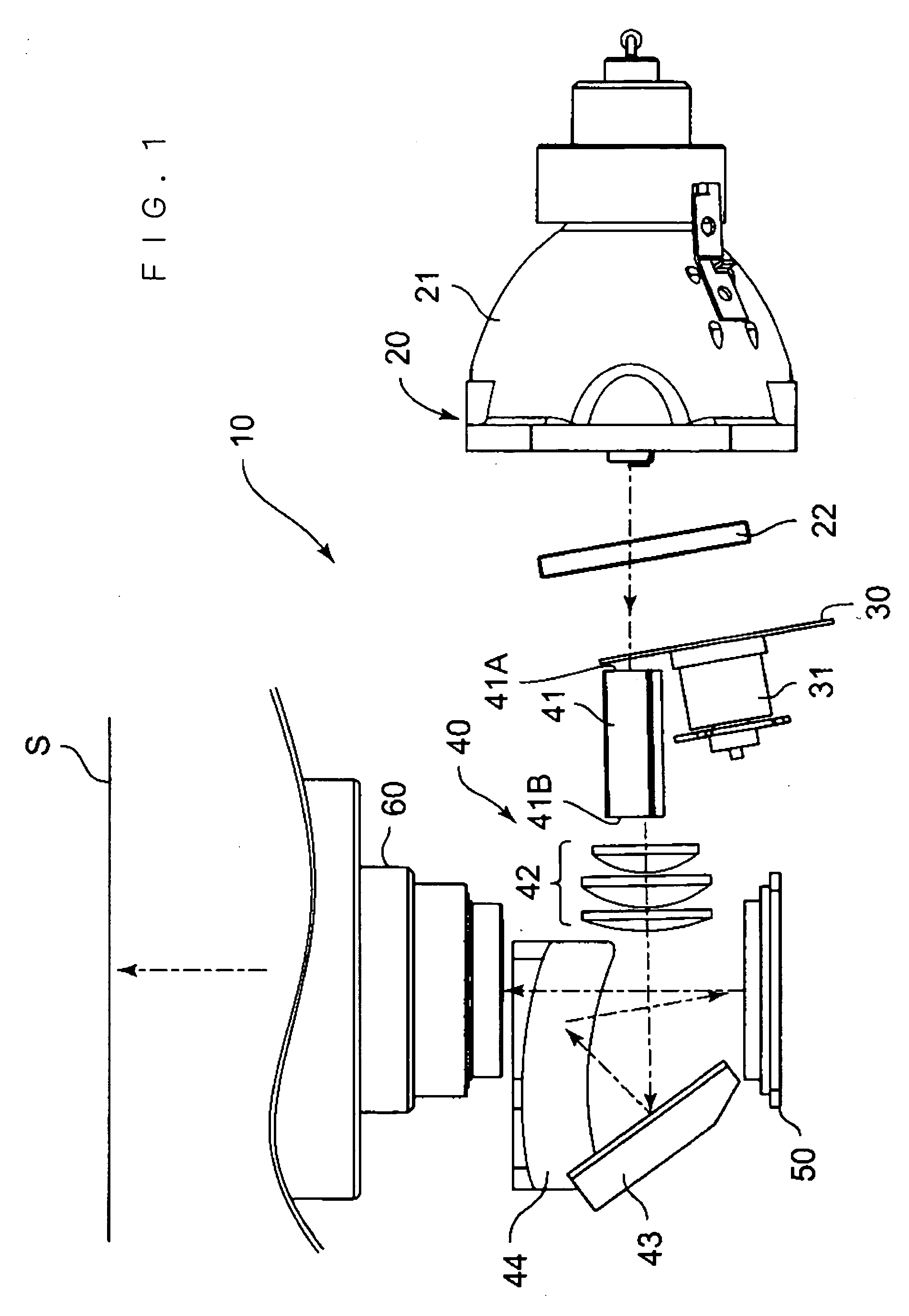 Projection display apparatus