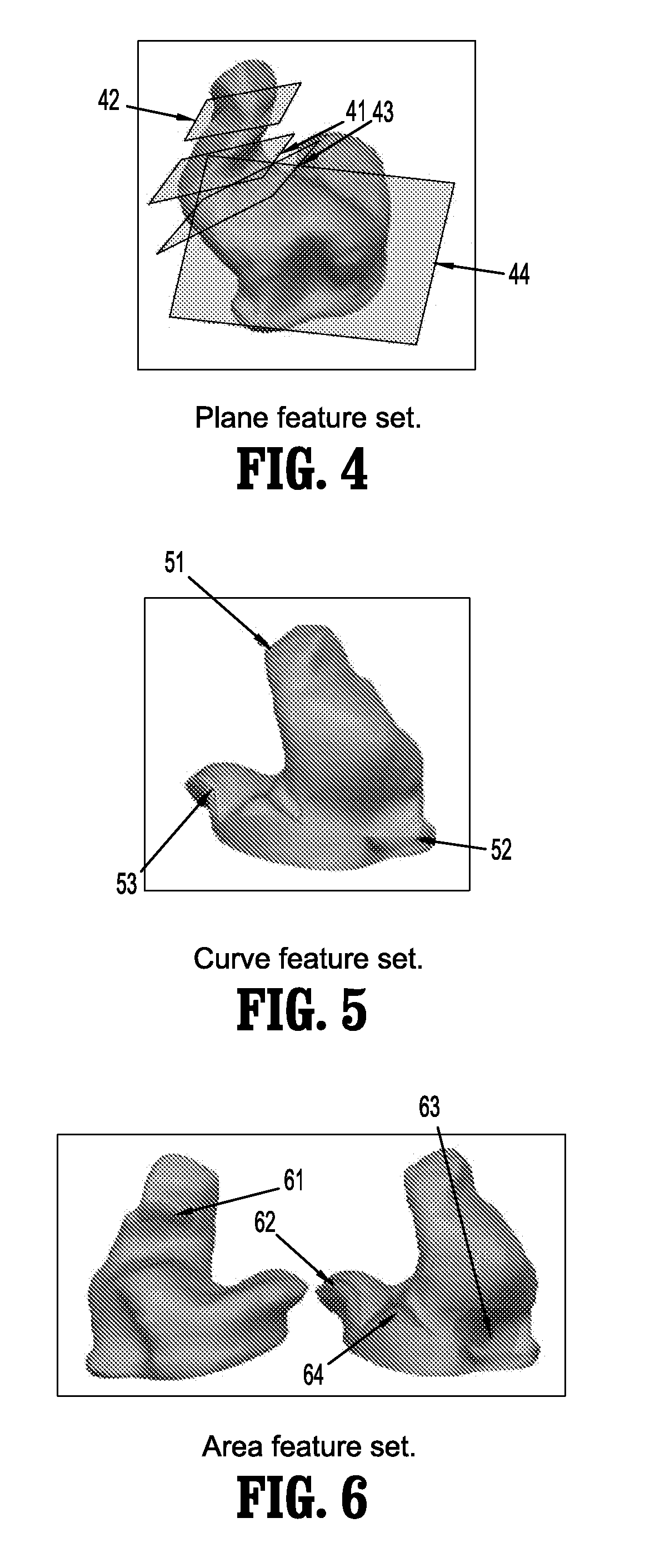 System and method for automatic detection of anatomical features on 3D ear impressions