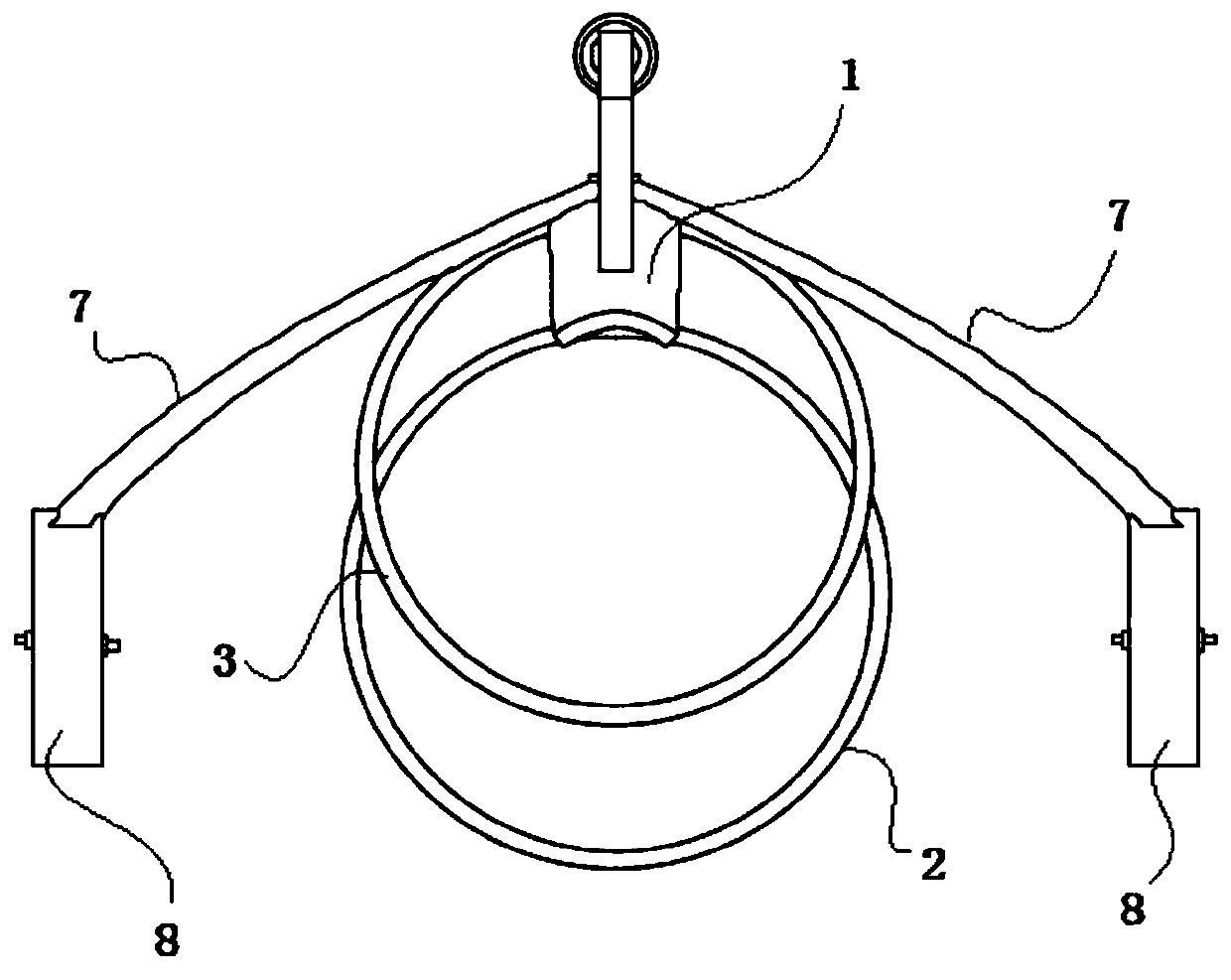 Adjustable vertebra correcting device for medical care