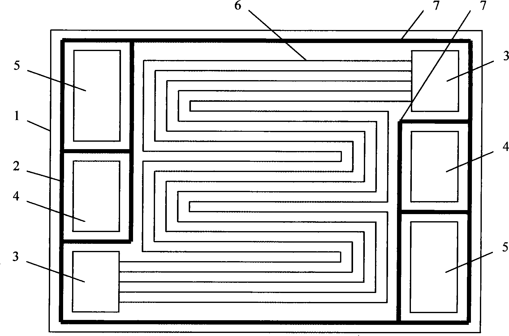 Anode plate construction of fuel cell