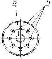 Heavy oil catalytic cracking feeding atomizing nozzle