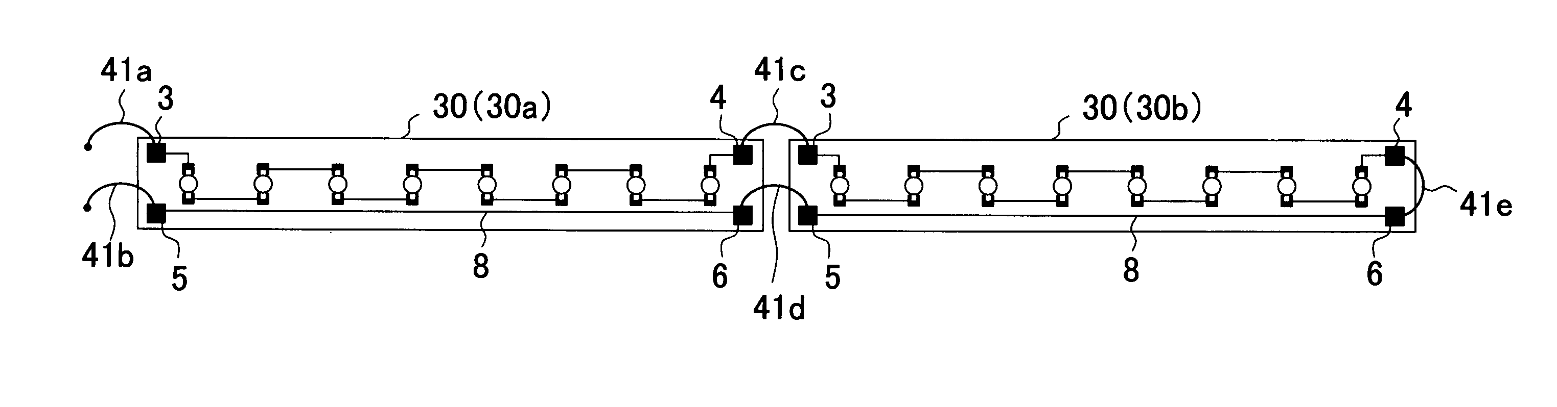 Led module and led light source apparatus