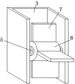 Discharge device for road asphalt mixture