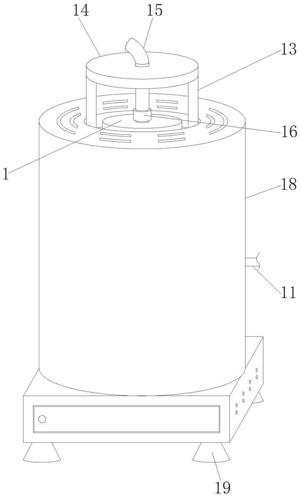 Bacteriostatic and sterilizing biological agent and application of bacteriostatic and sterilizing biological biological agent in humidifiers