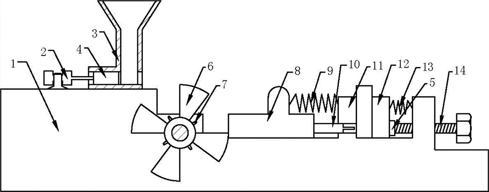 Reciprocating punching device