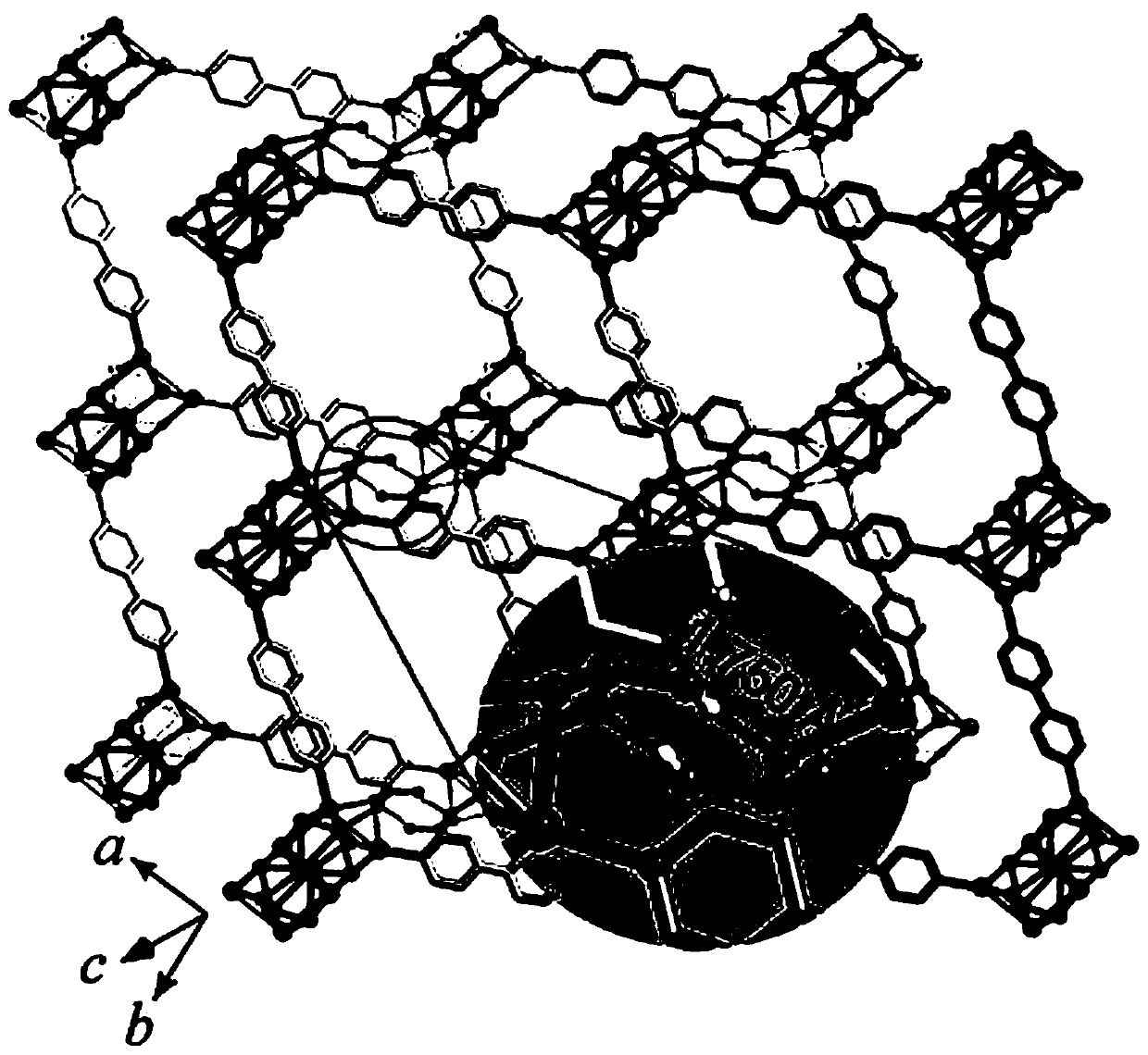 Fluorescence color-change material capable of directionally identifying dichloromethane, trichloromethane and tetrachloromethane and preparation method of fluorescence color-change material