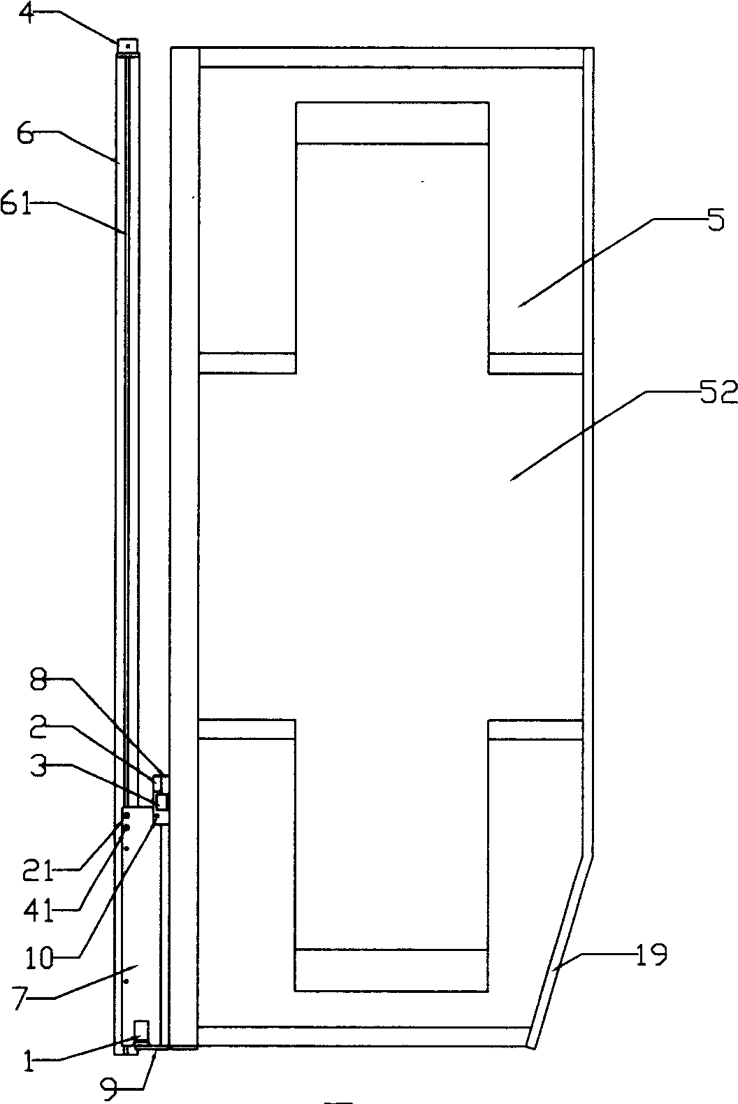 Advancing rotating avoiding type vehicular apparatus