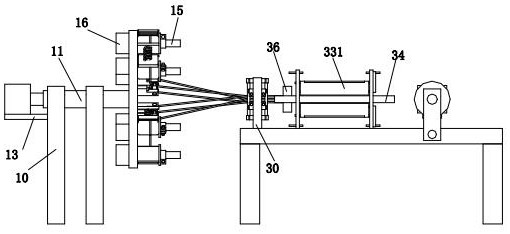 Automatic conducting wire stranding equipment