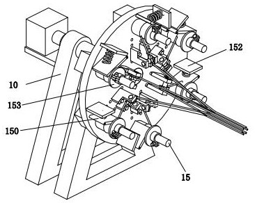 Automatic conducting wire stranding equipment