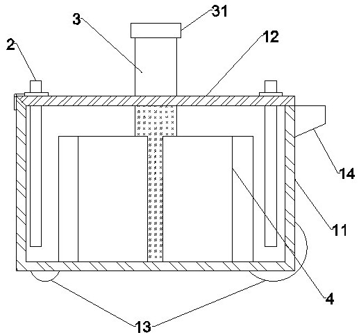 Printed paper collecting vehicle