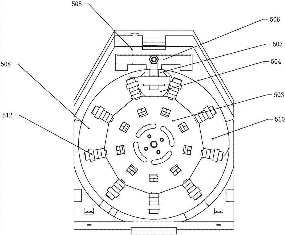 Ball poking device