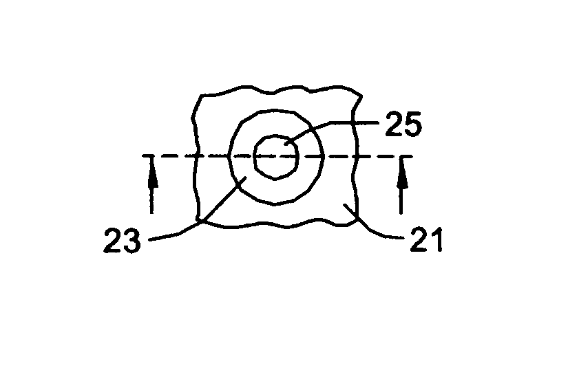 Conductive through via process for electronic device carriers