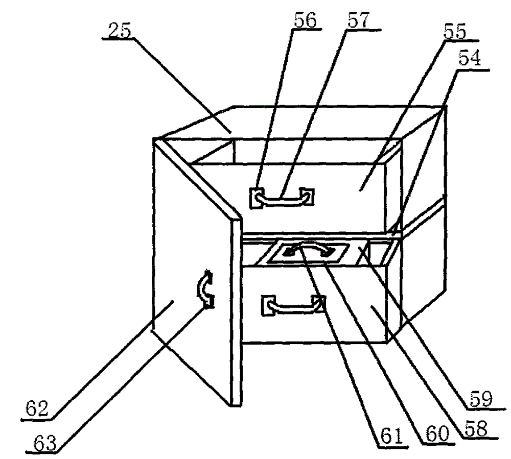 Tumor in-vivo radiotherapy device