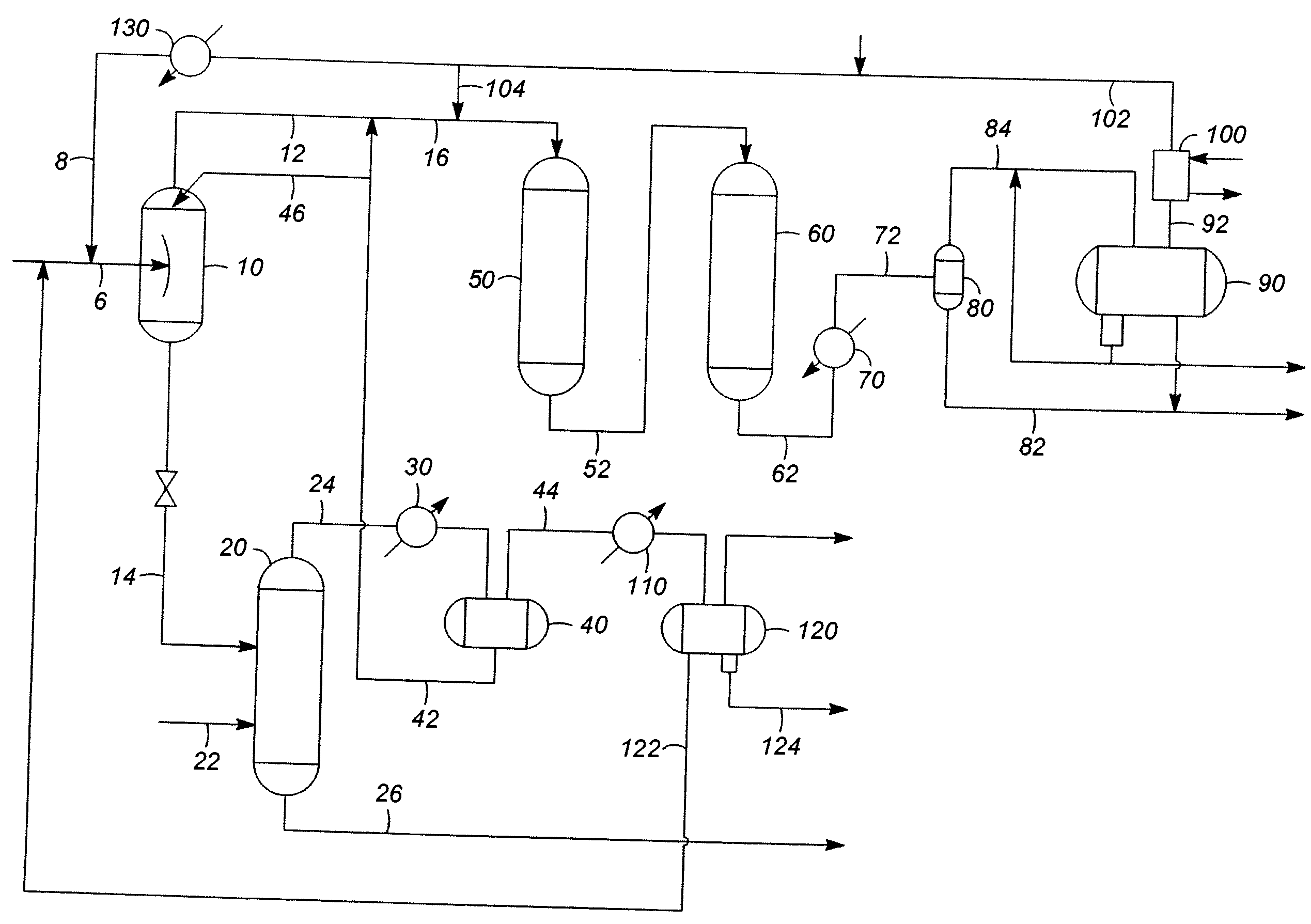 Process for Upgrading Contaminated Hydrocarbons