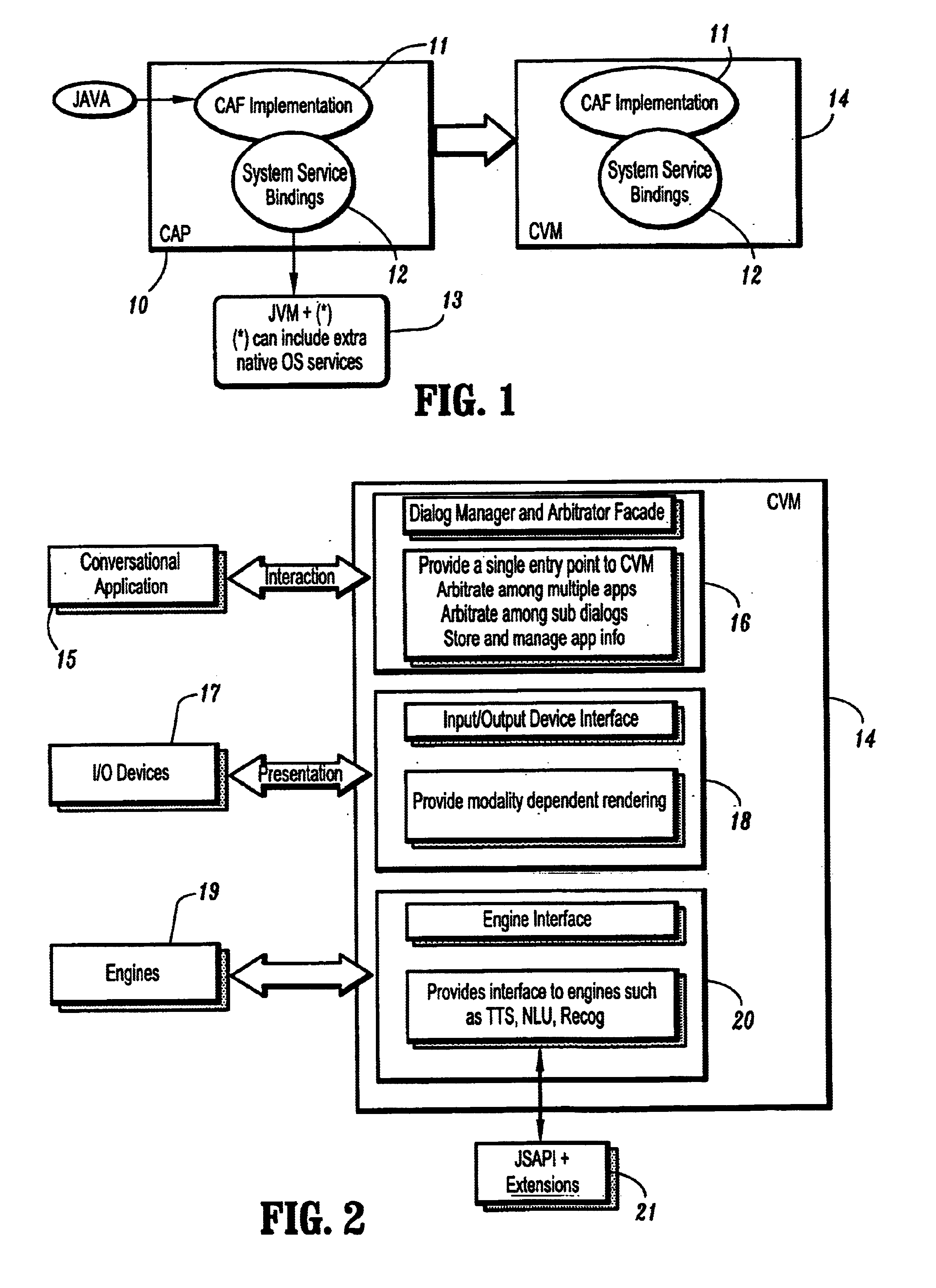 System and method for providing dialog management and arbitration in a multi-modal environment