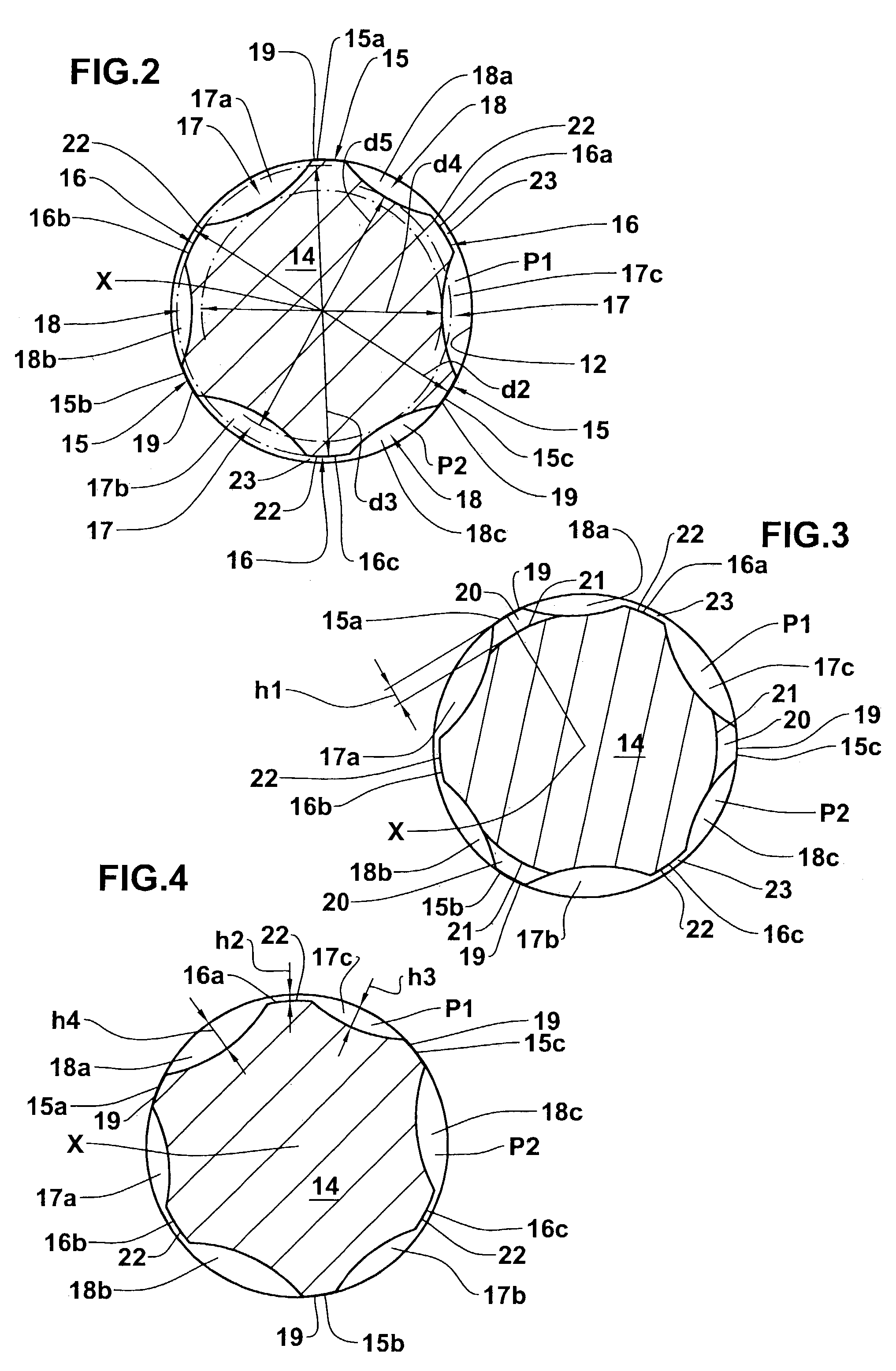 Mixing device for extruders