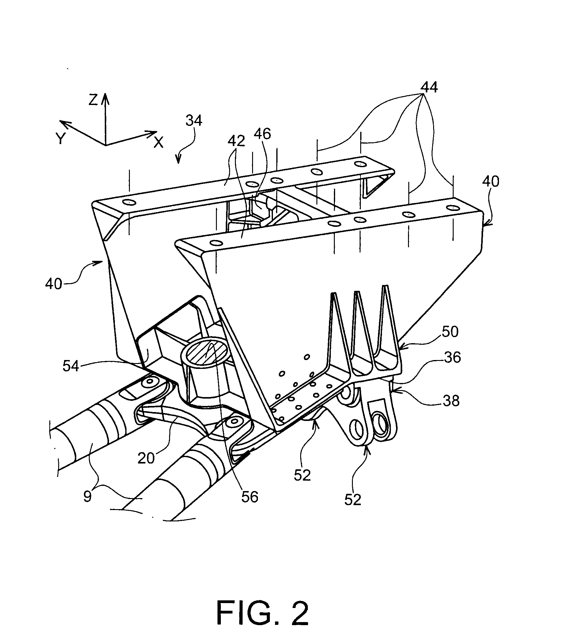 Engine Assembly for an Aircraft Comprising an Engine as Well as an Engine Mounting Structure for Such an Engine