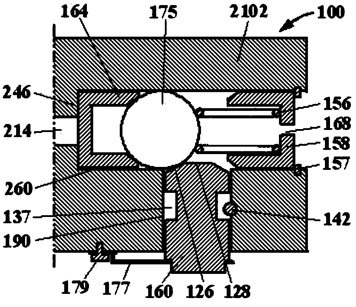 Valve actuating system of engine and method for generating engine auxiliary valve lift curve