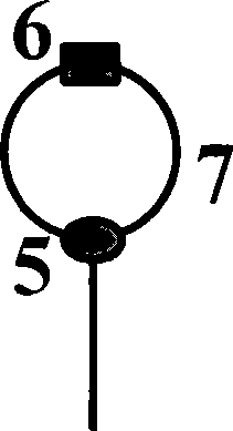 Self-adaptive elastic ring optical buffer for variable length optical packet