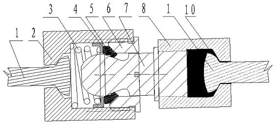 Method for butting concrete prefabricated member consisting of prefabricated member connector