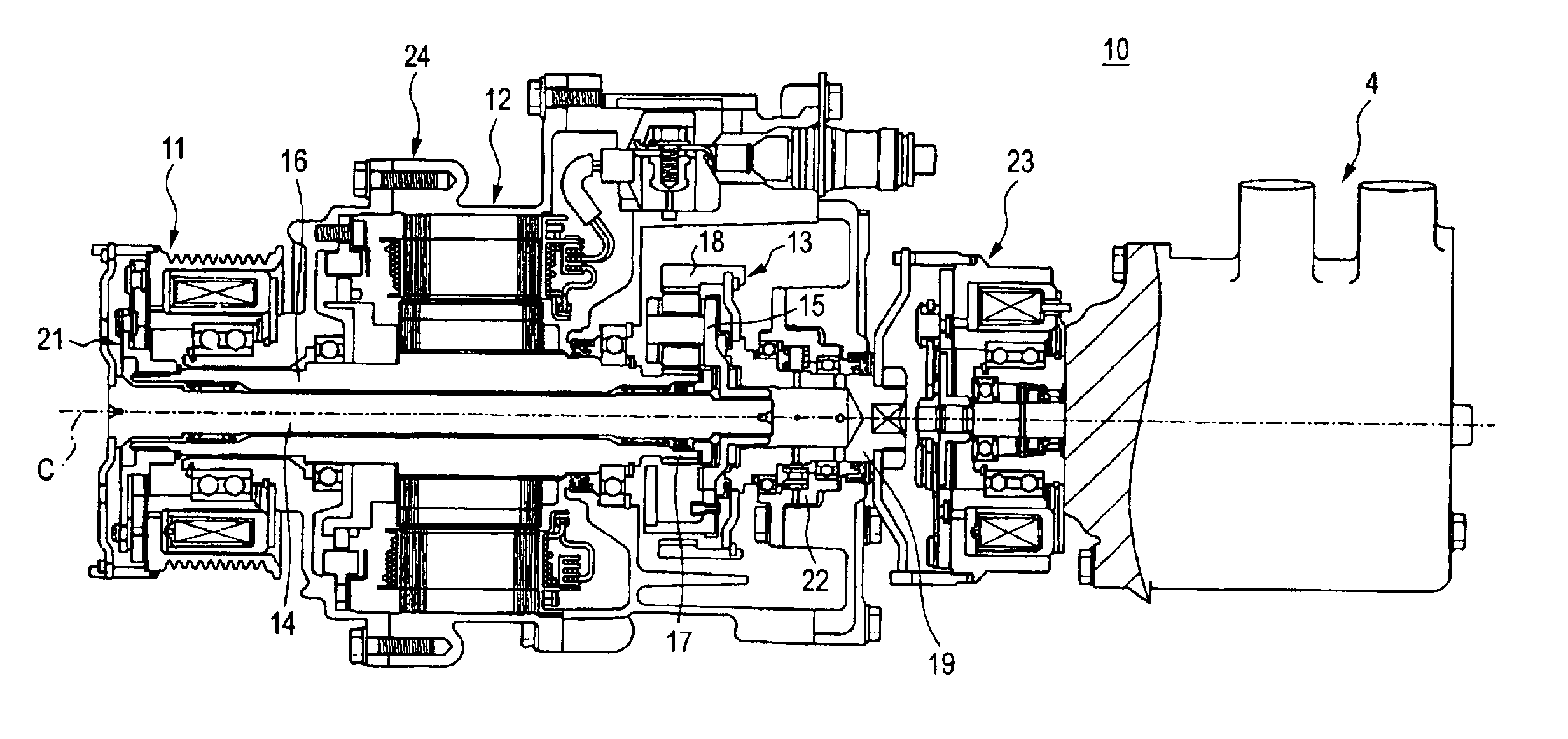 Vehicle driving system