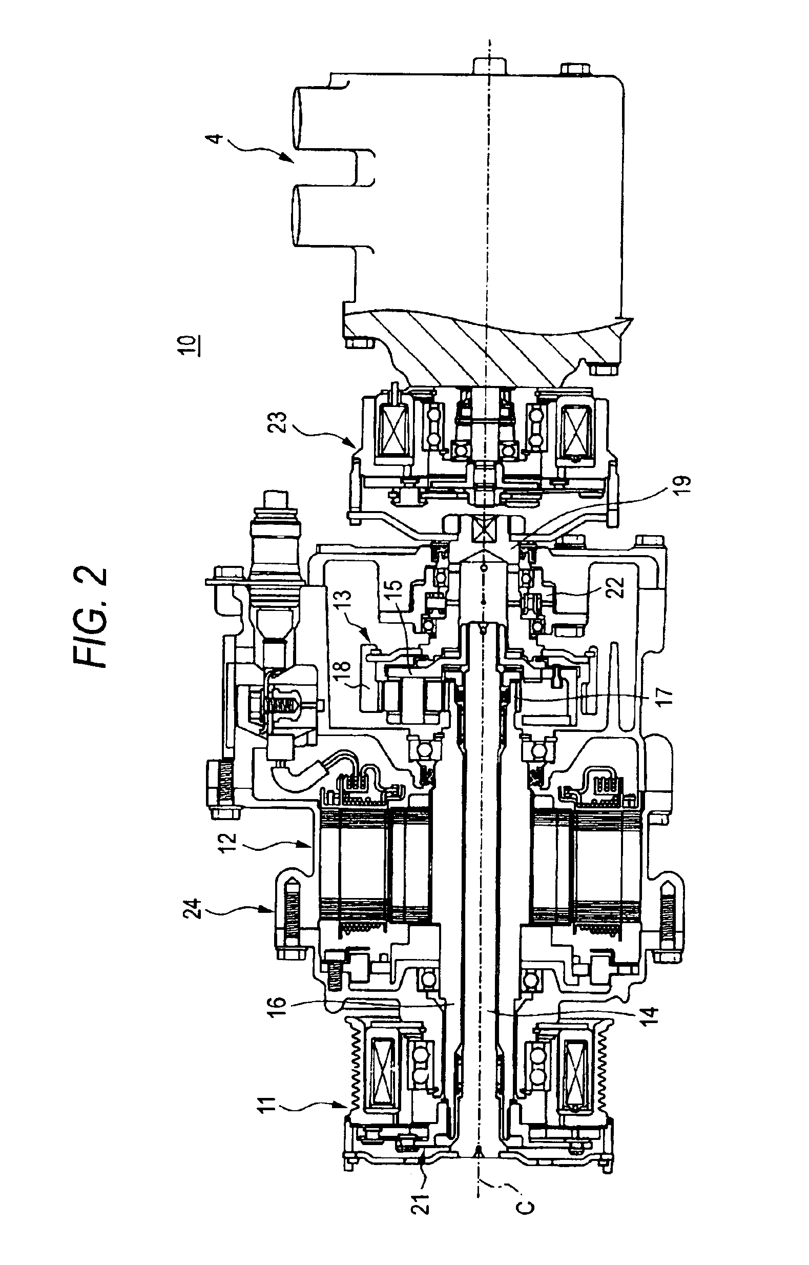 Vehicle driving system