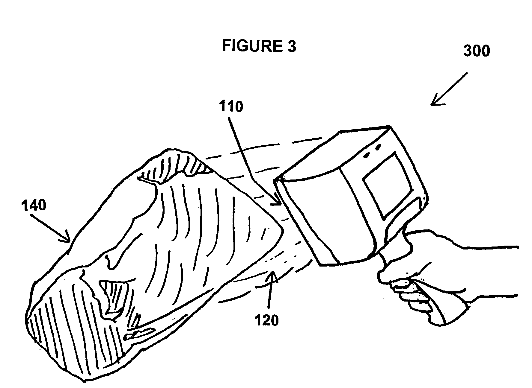 Apparatus and method for detecting fecal and ingesta contamination using a hand held illumination and imaging device