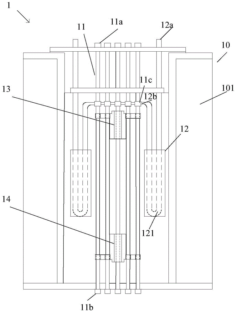 Multichannel isothermal reaction system