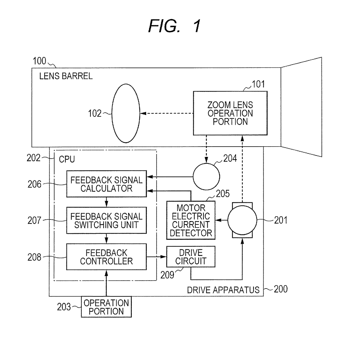 Driving apparatus, and lens apparatus and image pickup apparatus including the same