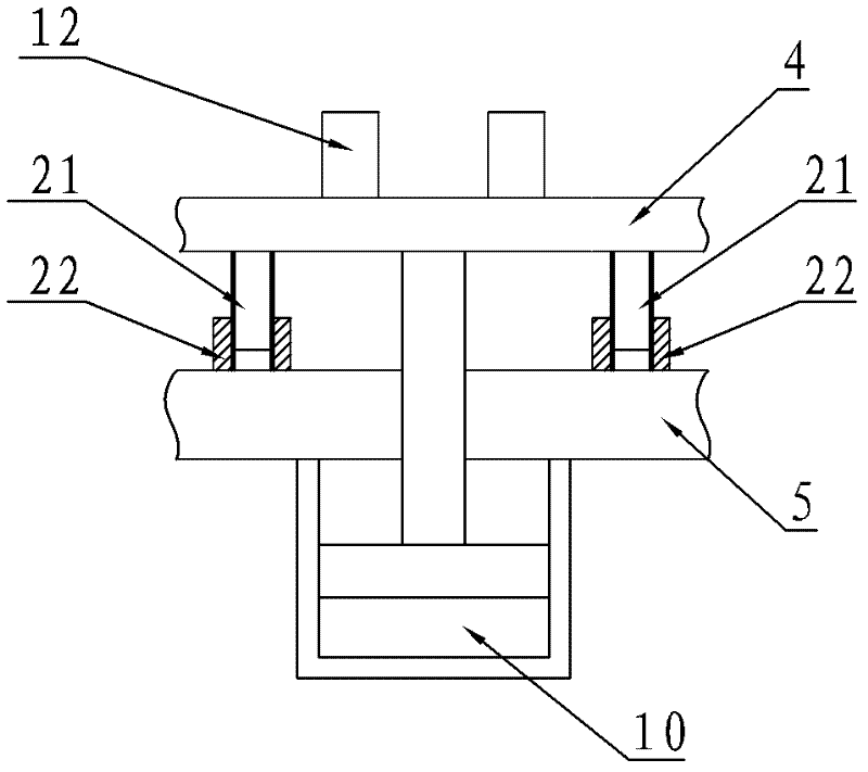 Loading depth fine adjusting device for tablet press