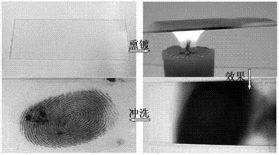 A method for revealing latent fingerprints by fuming candle soot