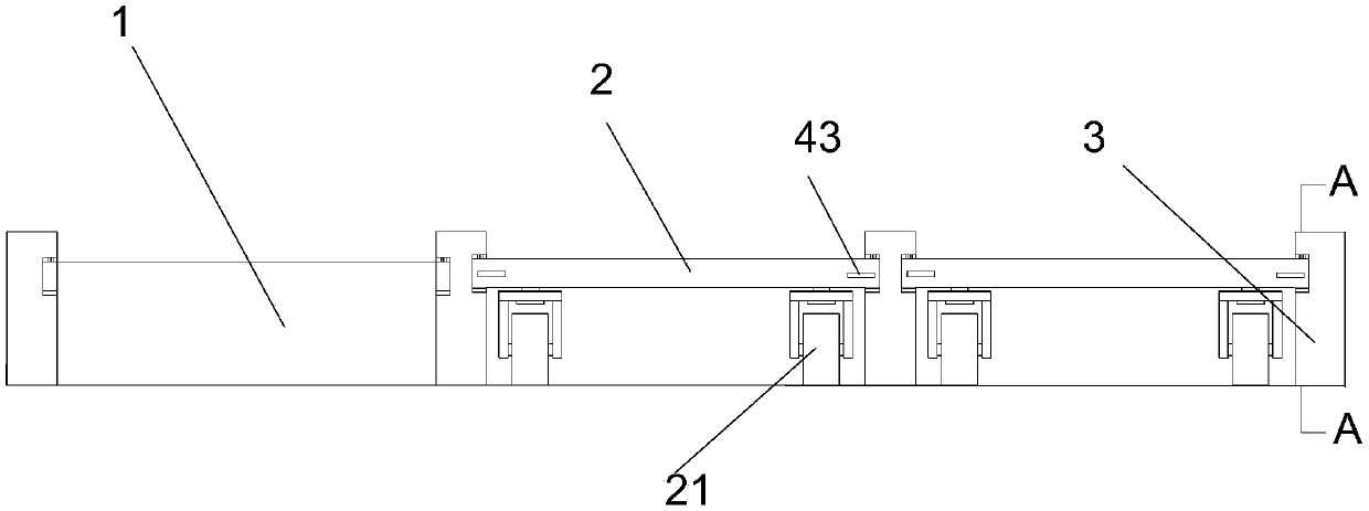 Stacking equipment positioning mechanism