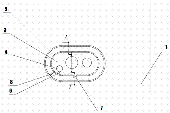 Hermetic protecting sleeve of vehicle pipeline bundle passing hole