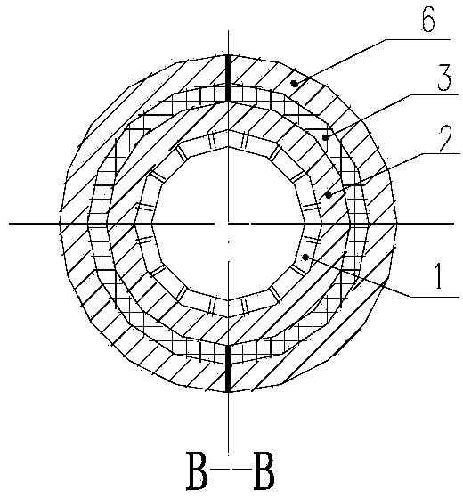 Anticorrosion wear-resistant coated heat-insulation oil pipe