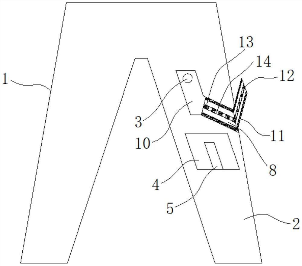 Patient trousers for patients with catheter indwelling