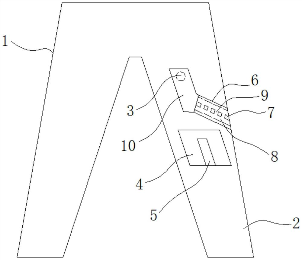 Patient trousers for patients with catheter indwelling