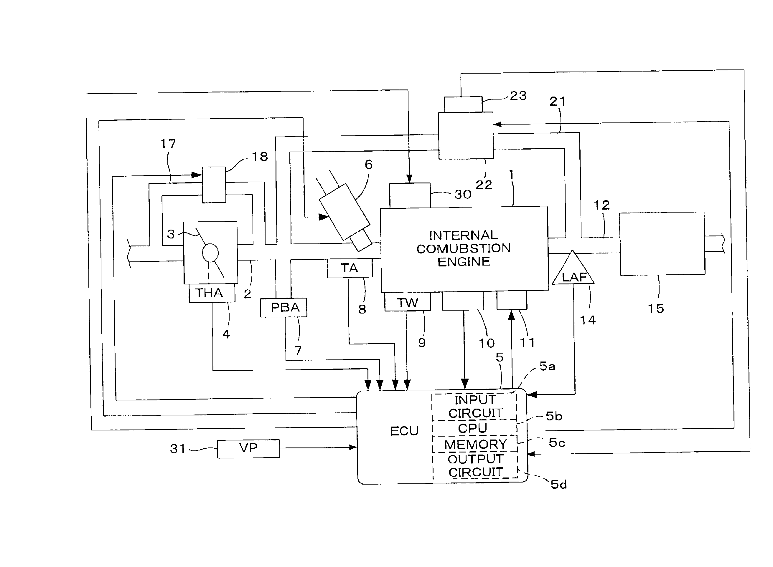 Exhaust emission control system for internal combustion engine